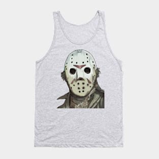 Jason Voorhees Portrait Tank Top